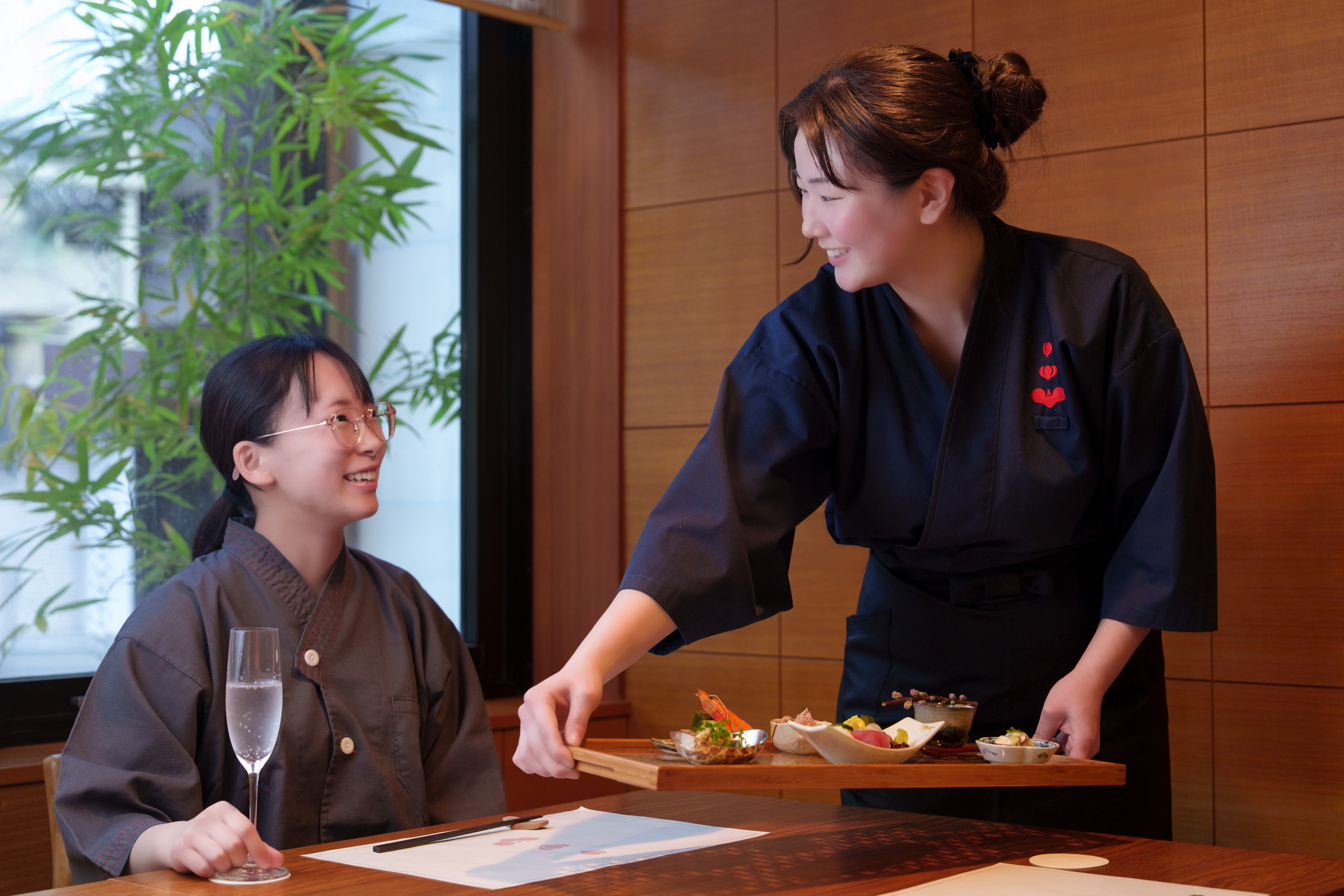 おもてなしの様子