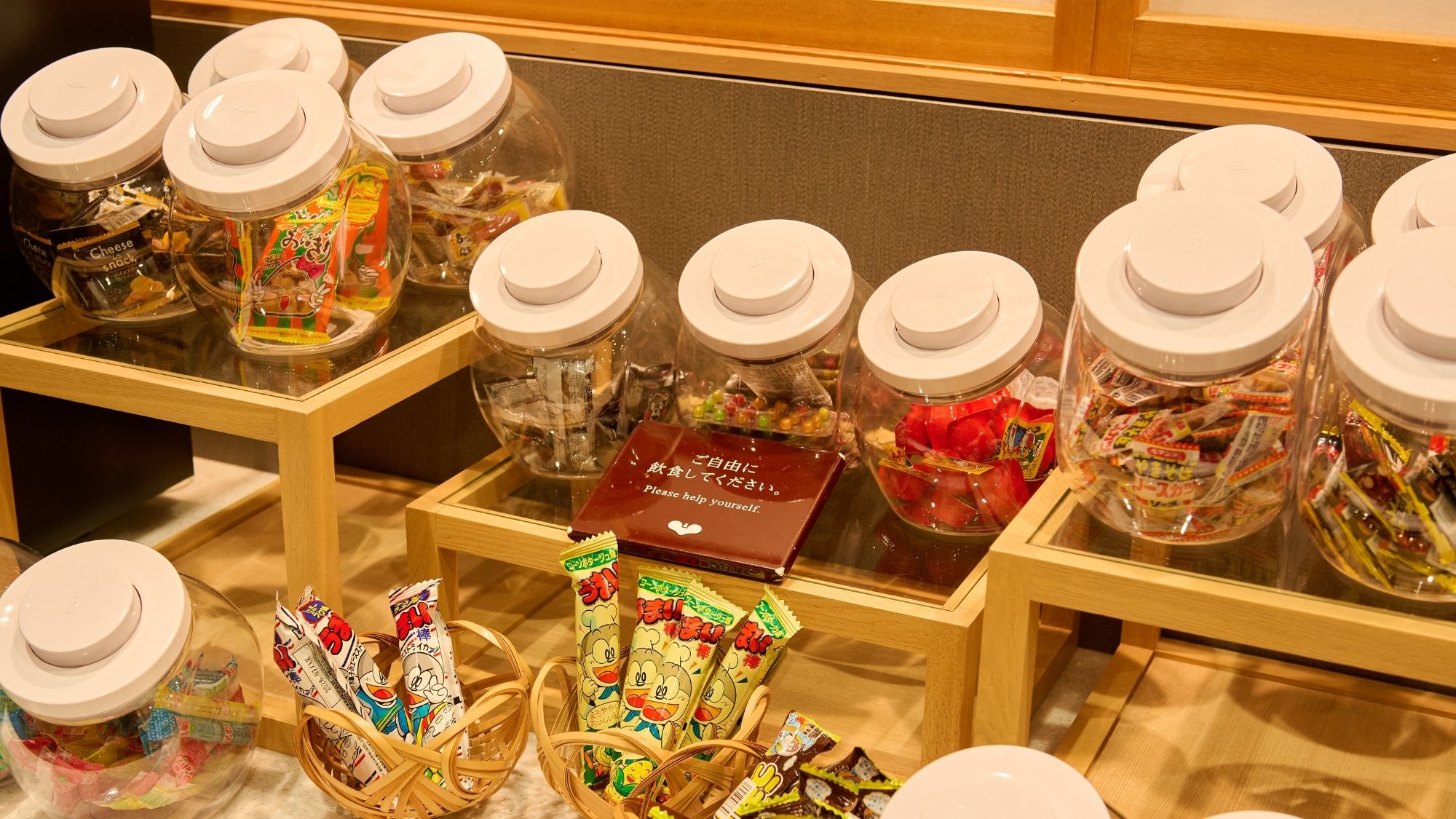 ■オールインクルーシブラウンジ「一福(いっぷく)」｜お菓子