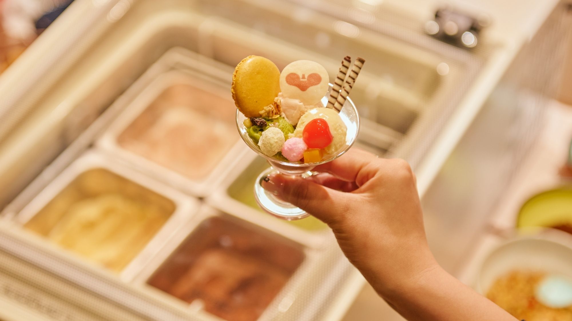 ◆ご朝食後のパフェ