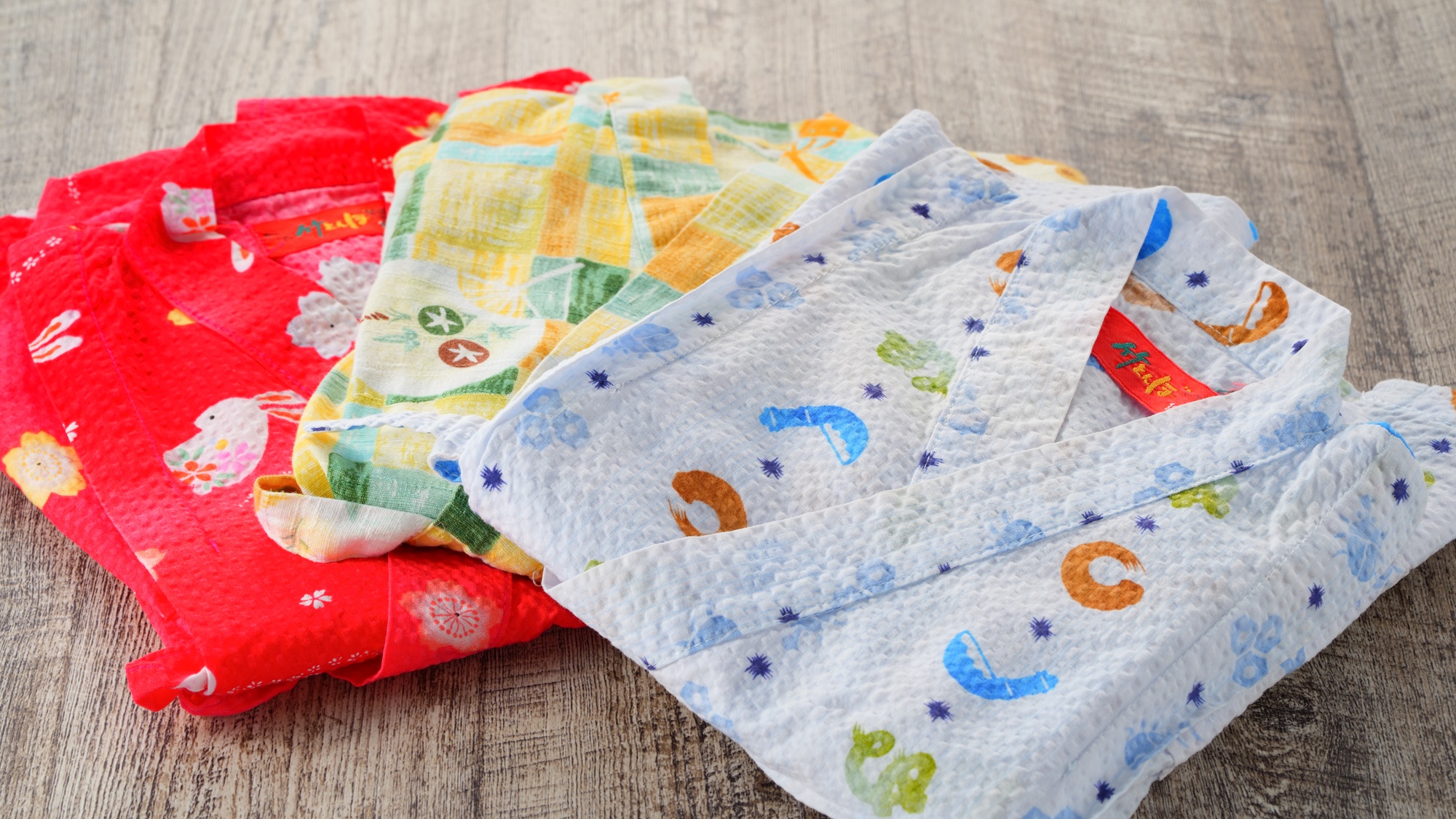 お子さま館内着(別途有料:300円)