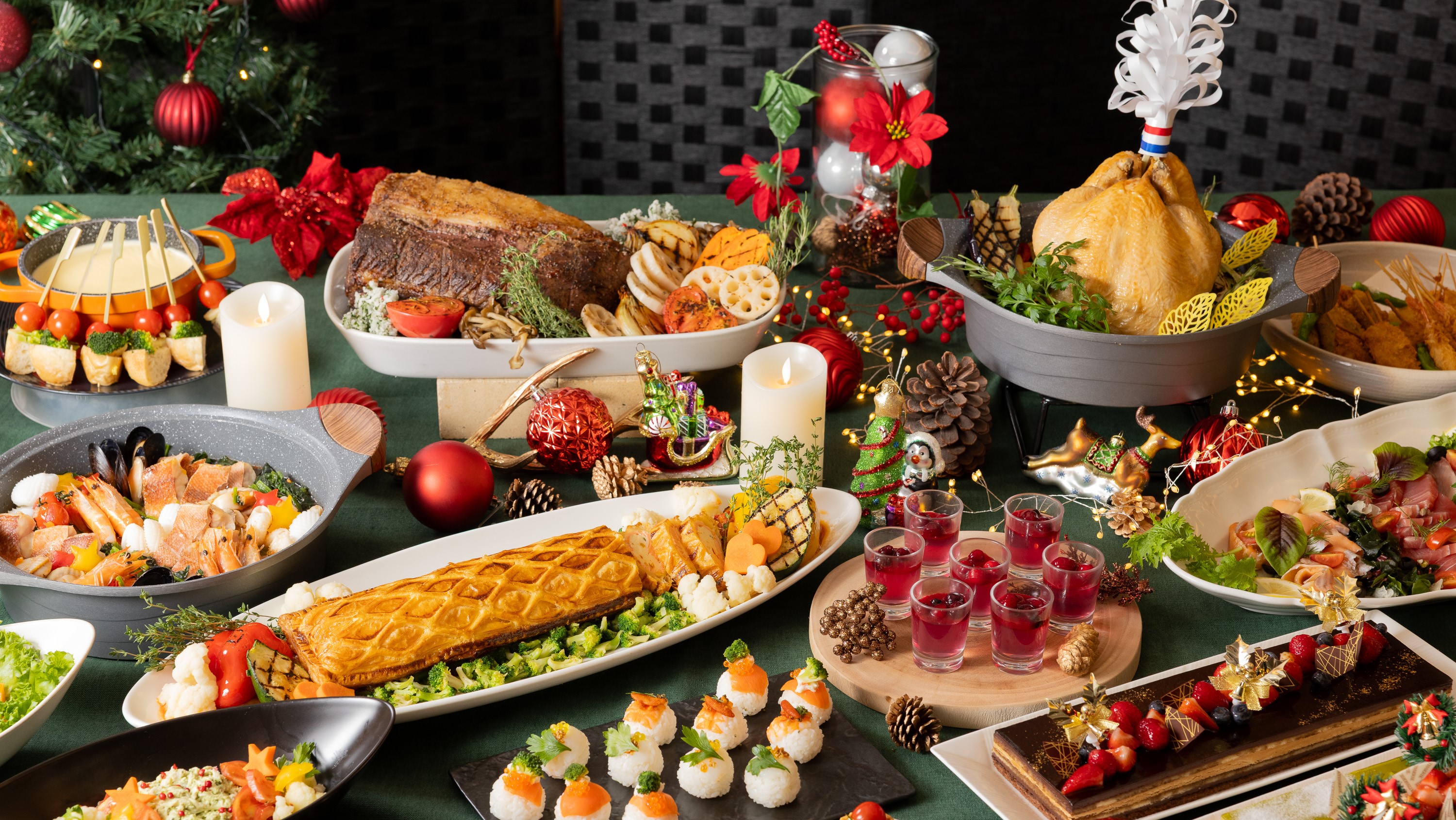 クリスマスブッフェ (イメージ) レストラン アゼリア