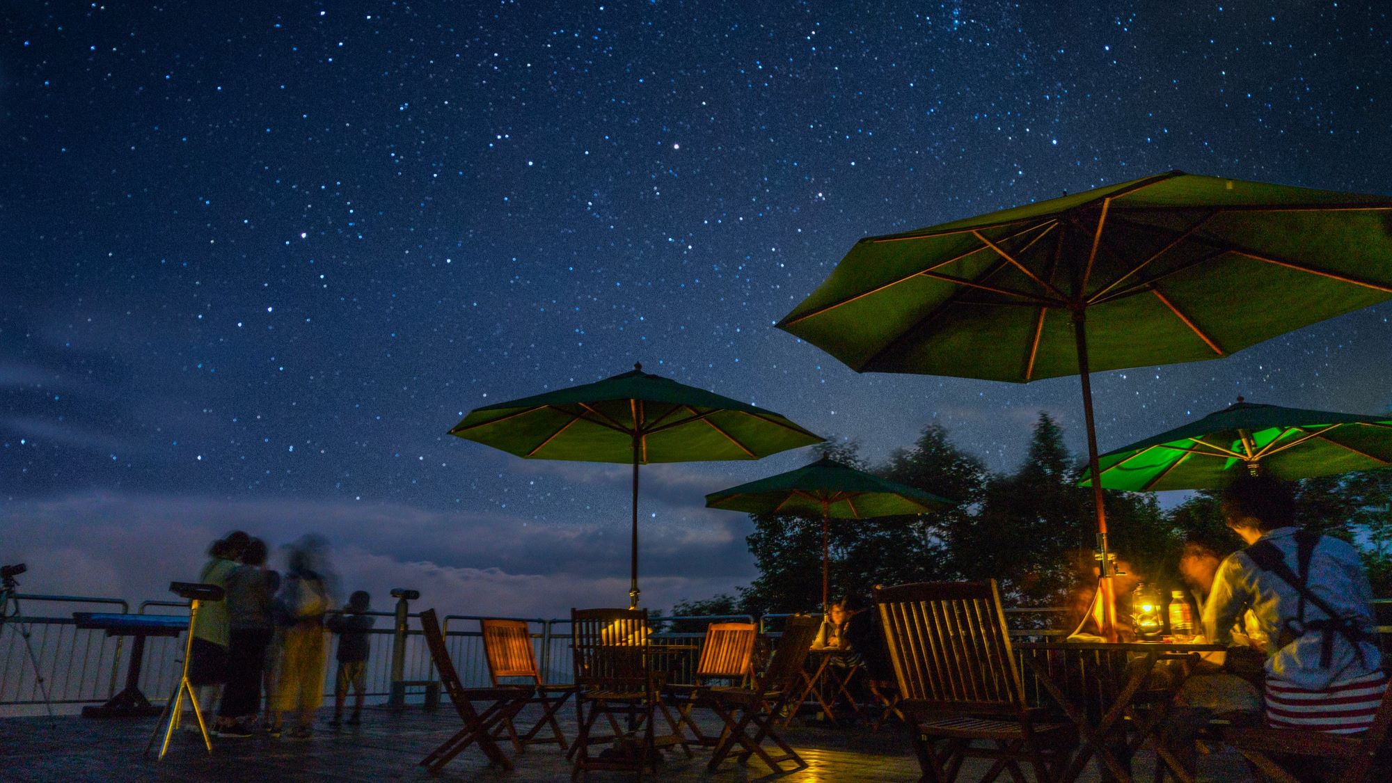 静けさと星空に包まれて、ここだけのひととき。③