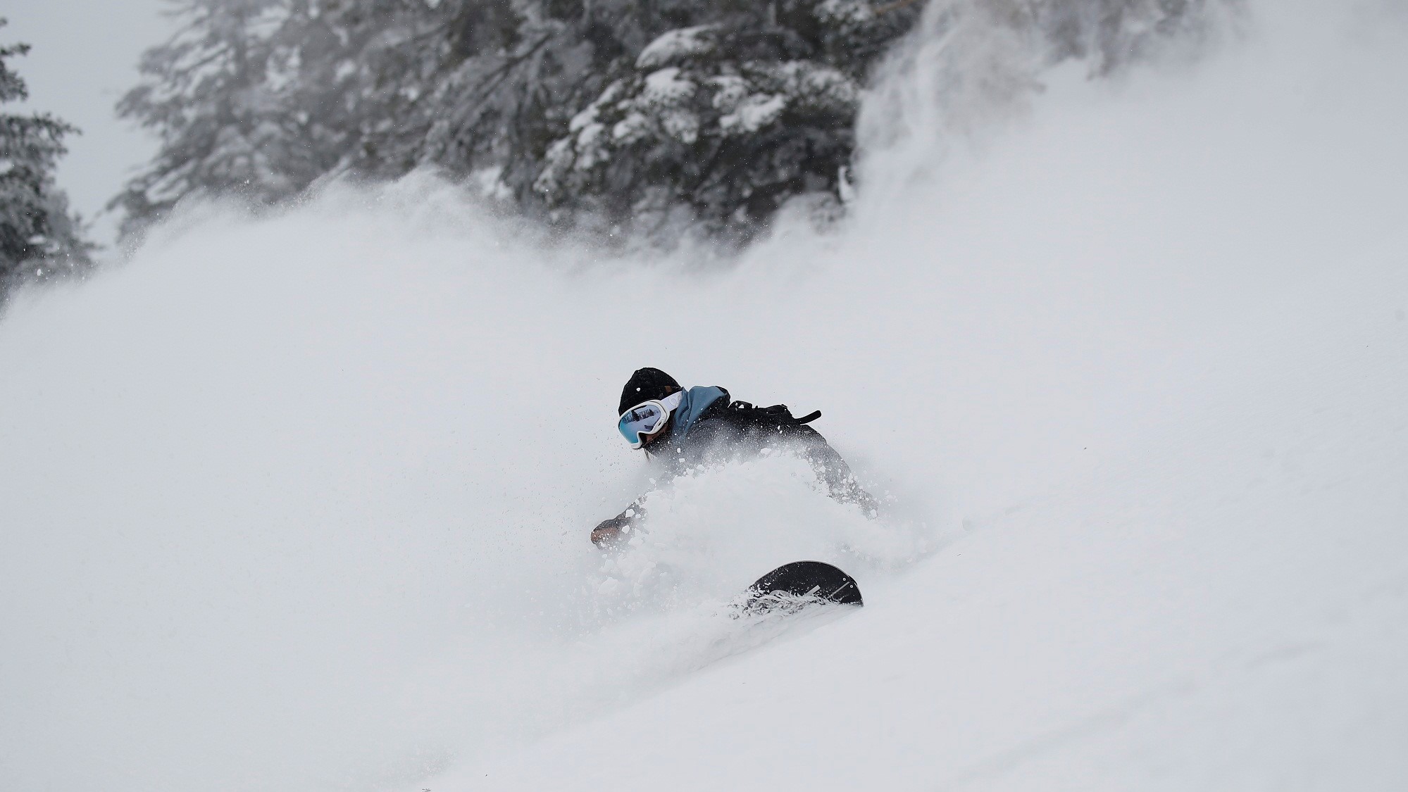 パウダースノーが楽しめるかぐらスキー場