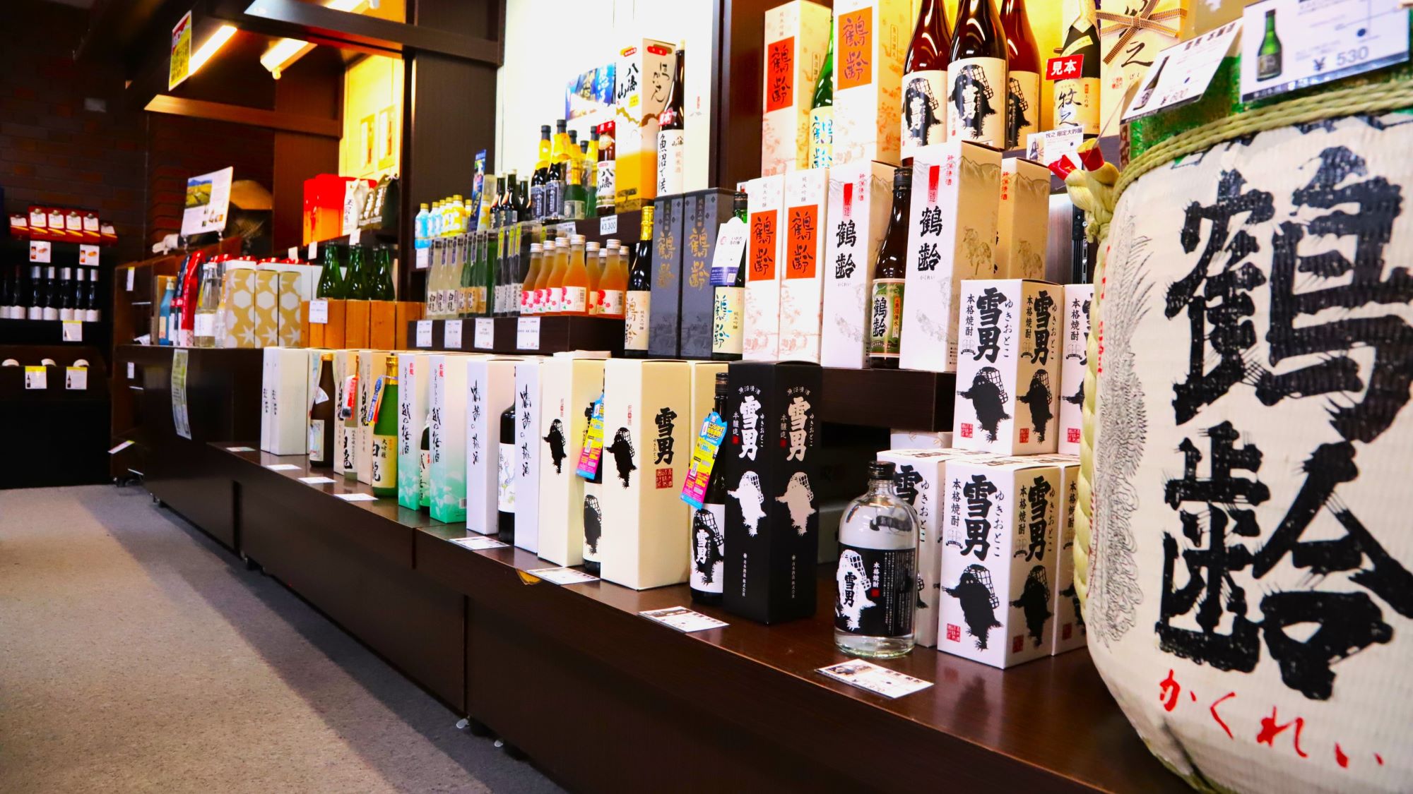 淡麗辛口から個性派まで。厳選した新潟の銘酒。