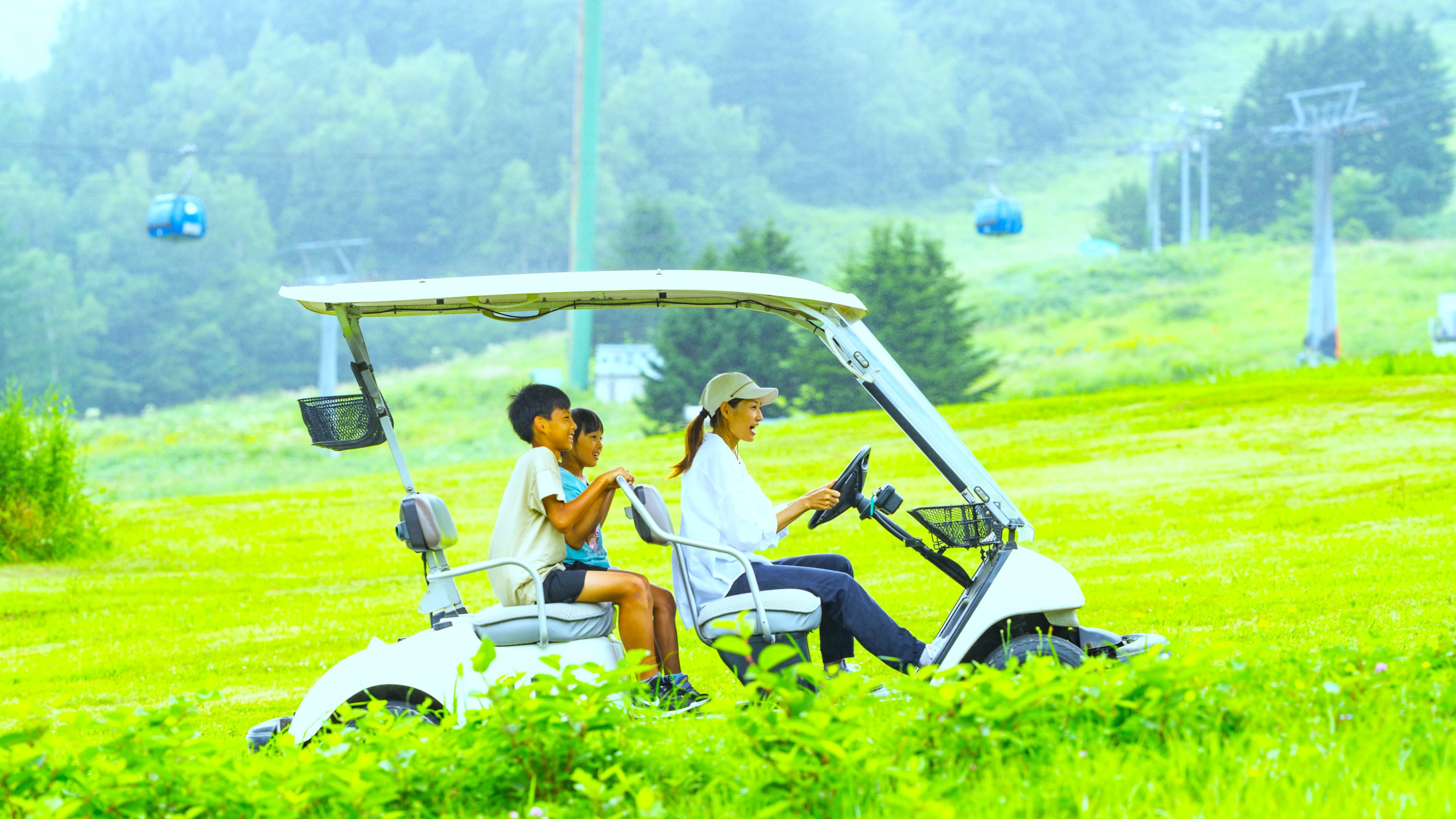 【15:30】お散歩カートで巡る、ちょっと贅沢な散策時間。①