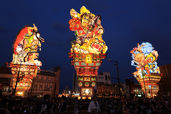 【青森三大祭】弘前ねぷた・青森ねぶた・五所川原立佞武多♪　１泊朝食付プラン（夜食サービス）！！