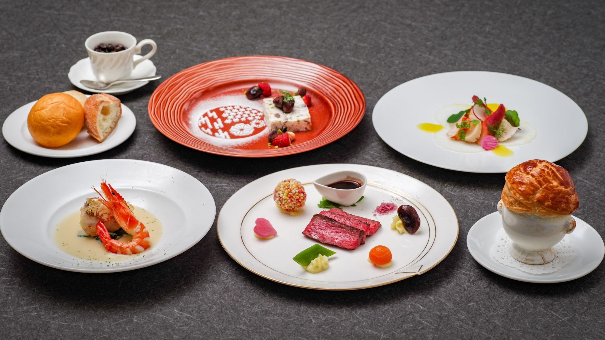 【年末年始・ディナープラン】〜旬を味わう〜季節のディナープラン（西洋料理）