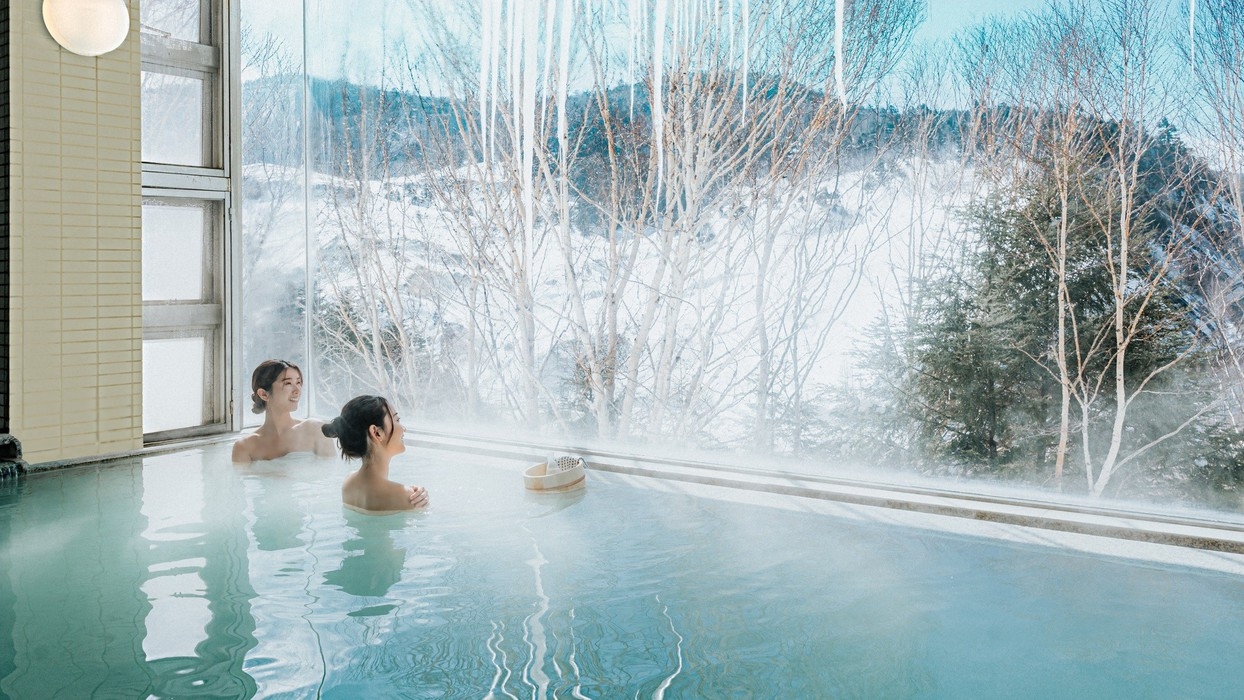万座温泉で貸切雪見風呂を“粋”に楽しむ（夕朝食付き）