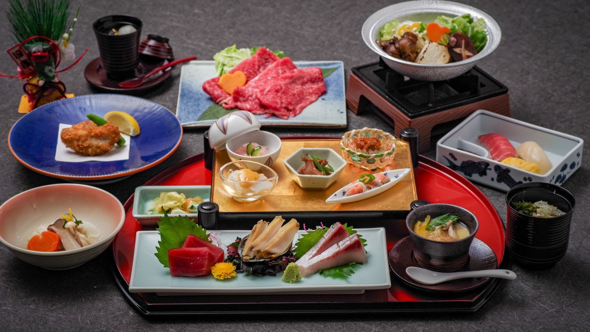 【年末年始・ディナープラン】〜旬を味わう〜季節のディナープラン（日本料理）