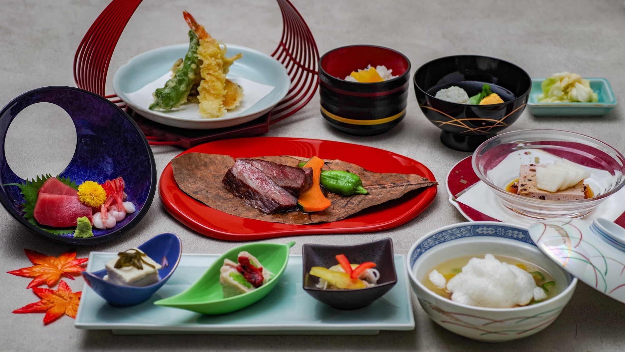〜旬を味わう〜季節のディナープラン（日本料理）