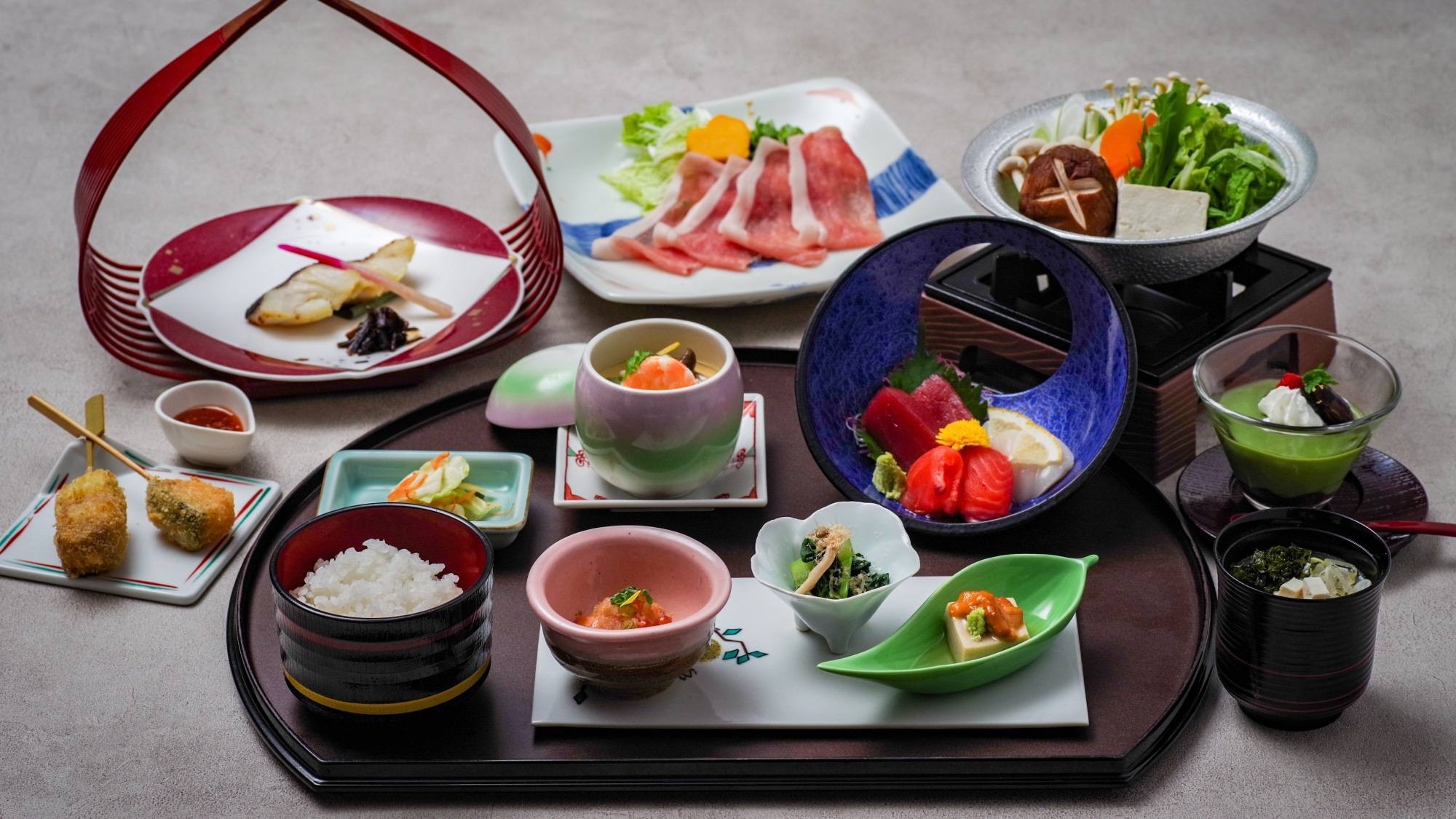 〜旬を味わう〜季節のディナープラン（日本料理）