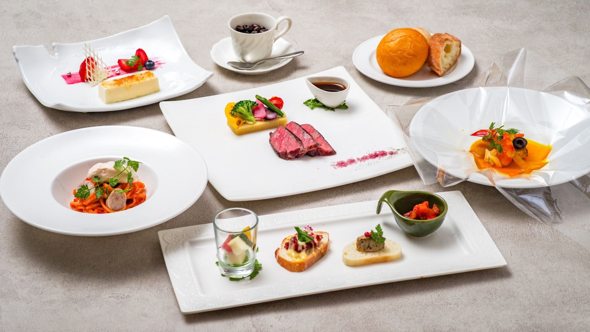 〜旬を味わう〜季節のディナープラン（西洋料理）