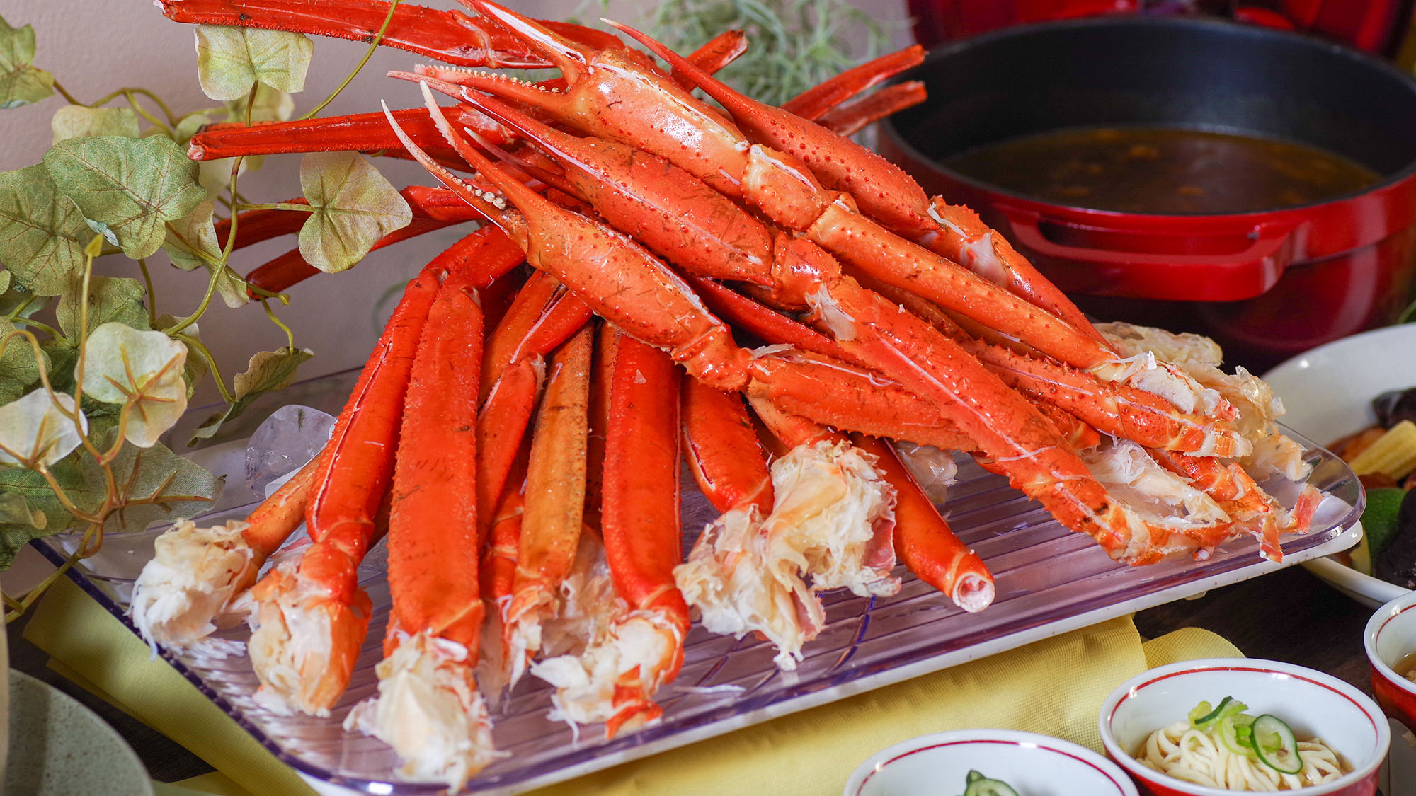 【ディナーブッフェ】ボイル蟹　※一例
