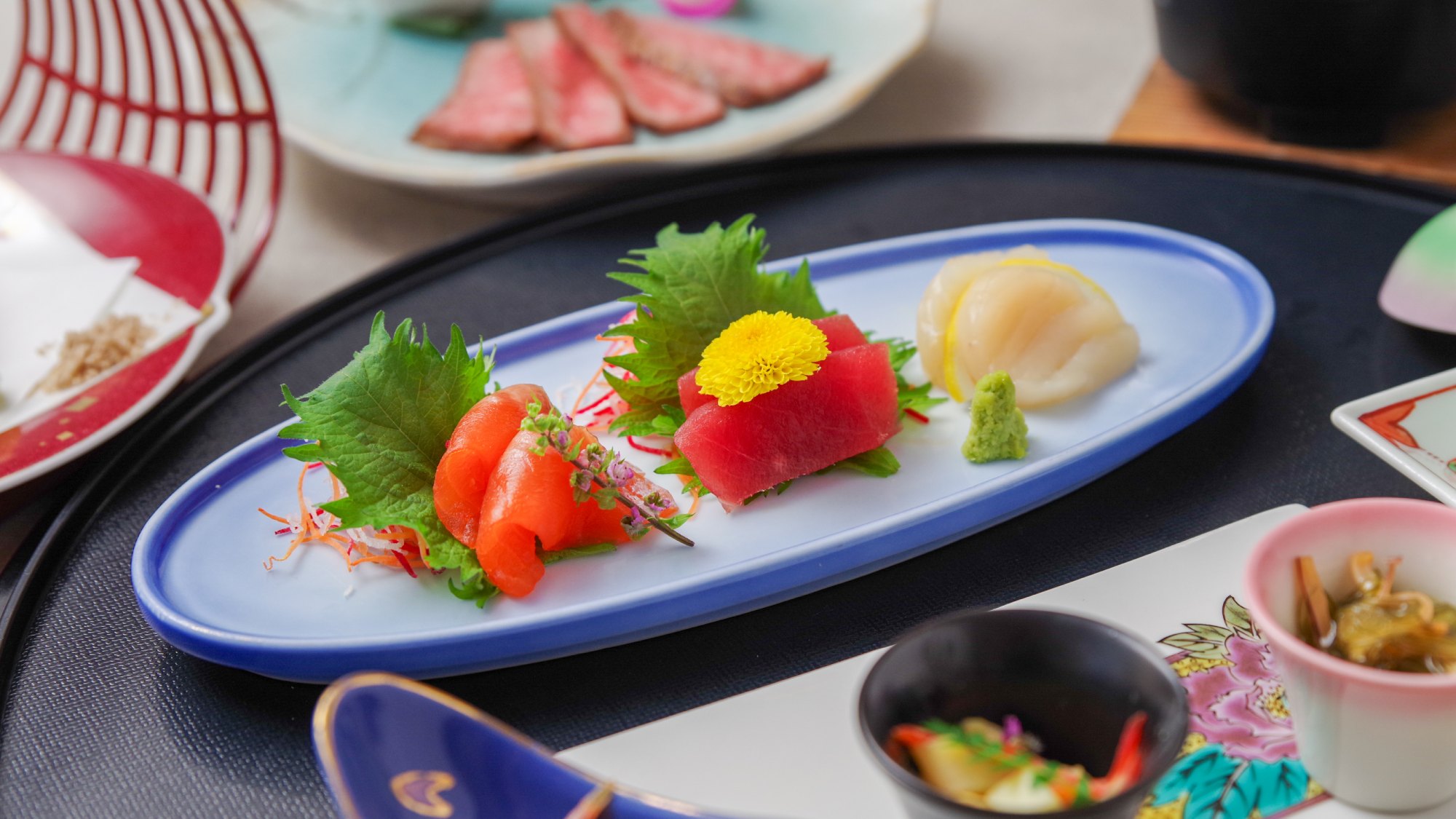 【万座会席】（4/4～）本日のお刺身　3種