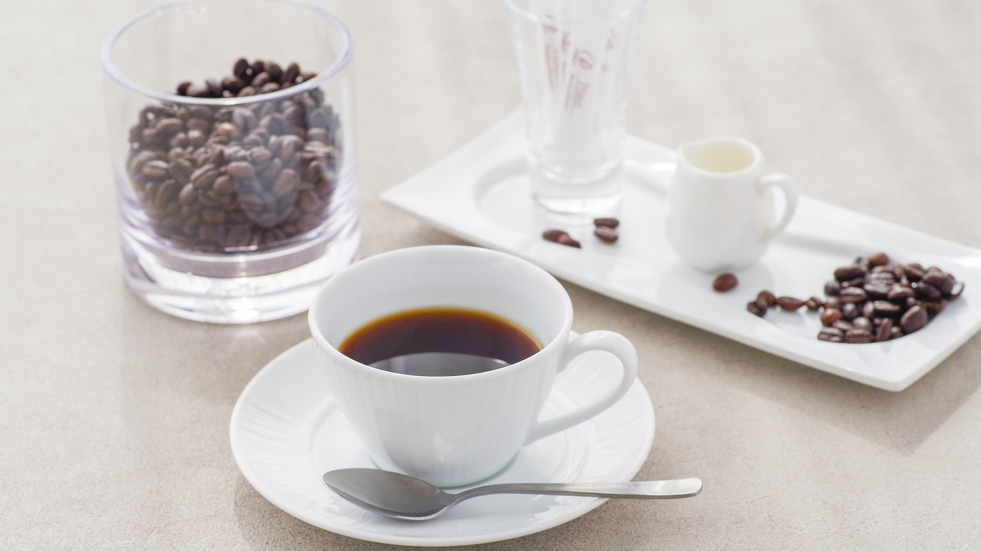 【モーニングブッフェ】軽井沢エリア、モカソフトなどでも人気のミカド珈琲さんのコーヒー豆を使用します