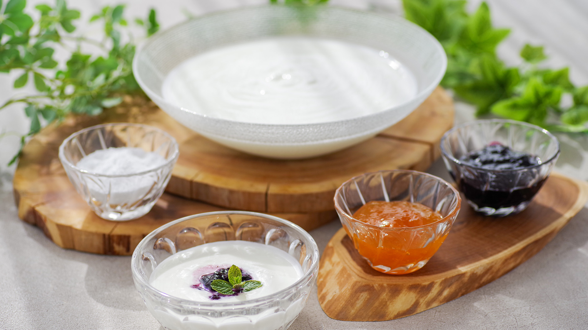 【モーニングブッフェ】北軽井沢産の牛乳を使用し、丁寧に作られたトヨダヨーグルト