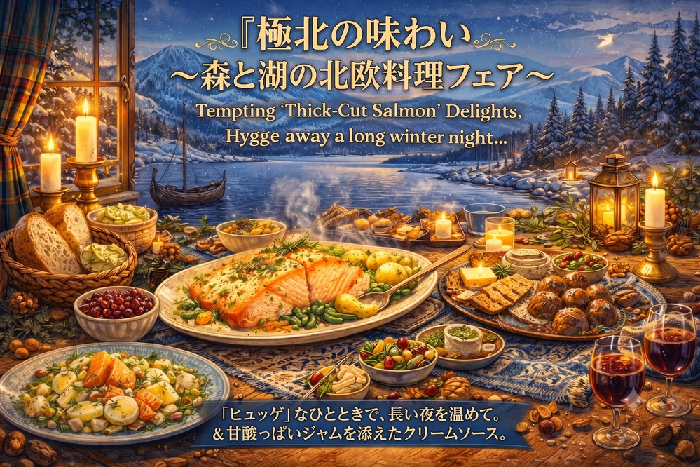 【極北の恵み　〜森と湖の北欧料理フェア】
