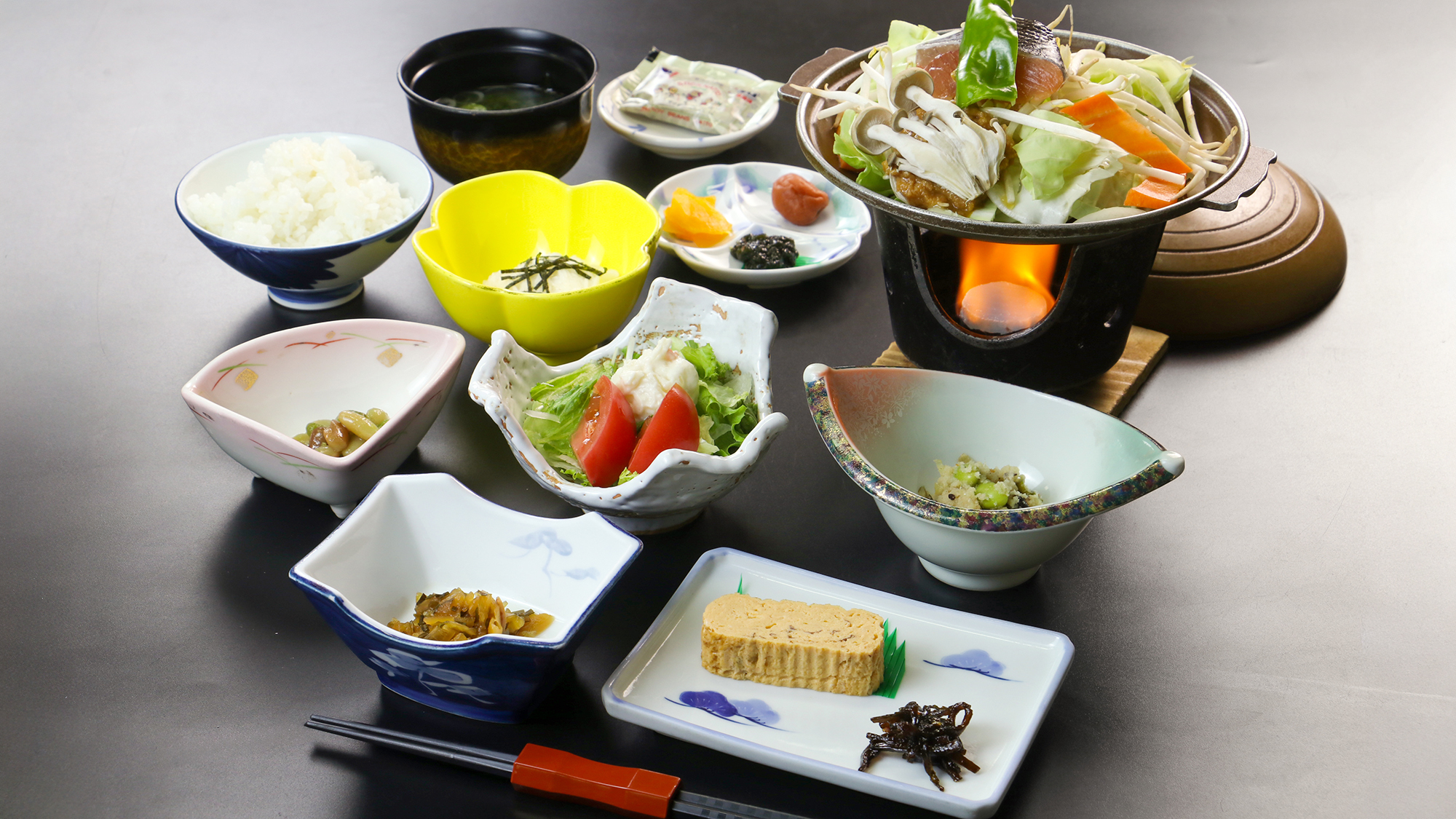 深浦名物で迎える、心温まる和朝食。