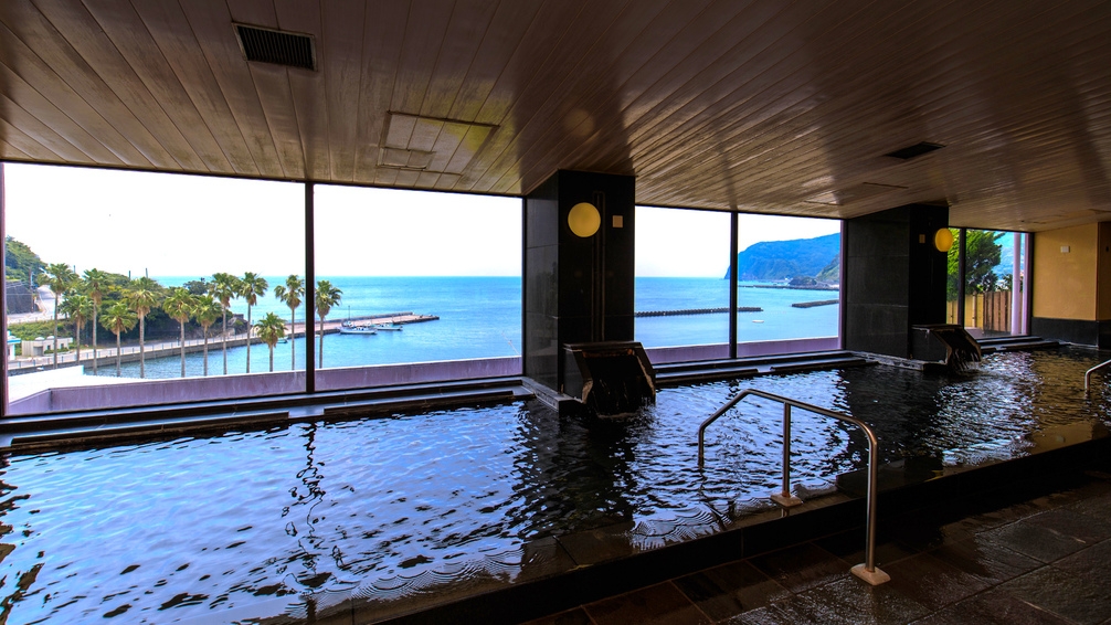 ★【日帰り夕食付】デイユース6時間ステイ！オーシャンビュー客室・温泉・夕食・甘味バイキングを満喫