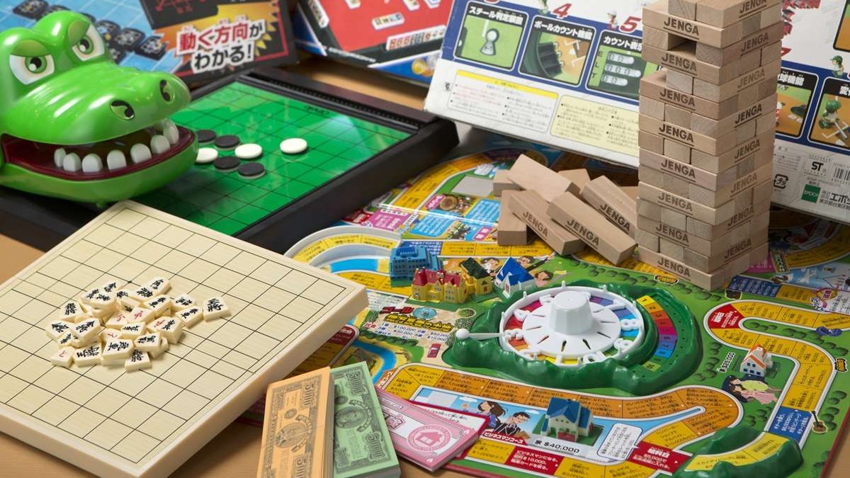 【ロビー】ご家族連れに嬉しい、ボードゲーム貸出サービス！