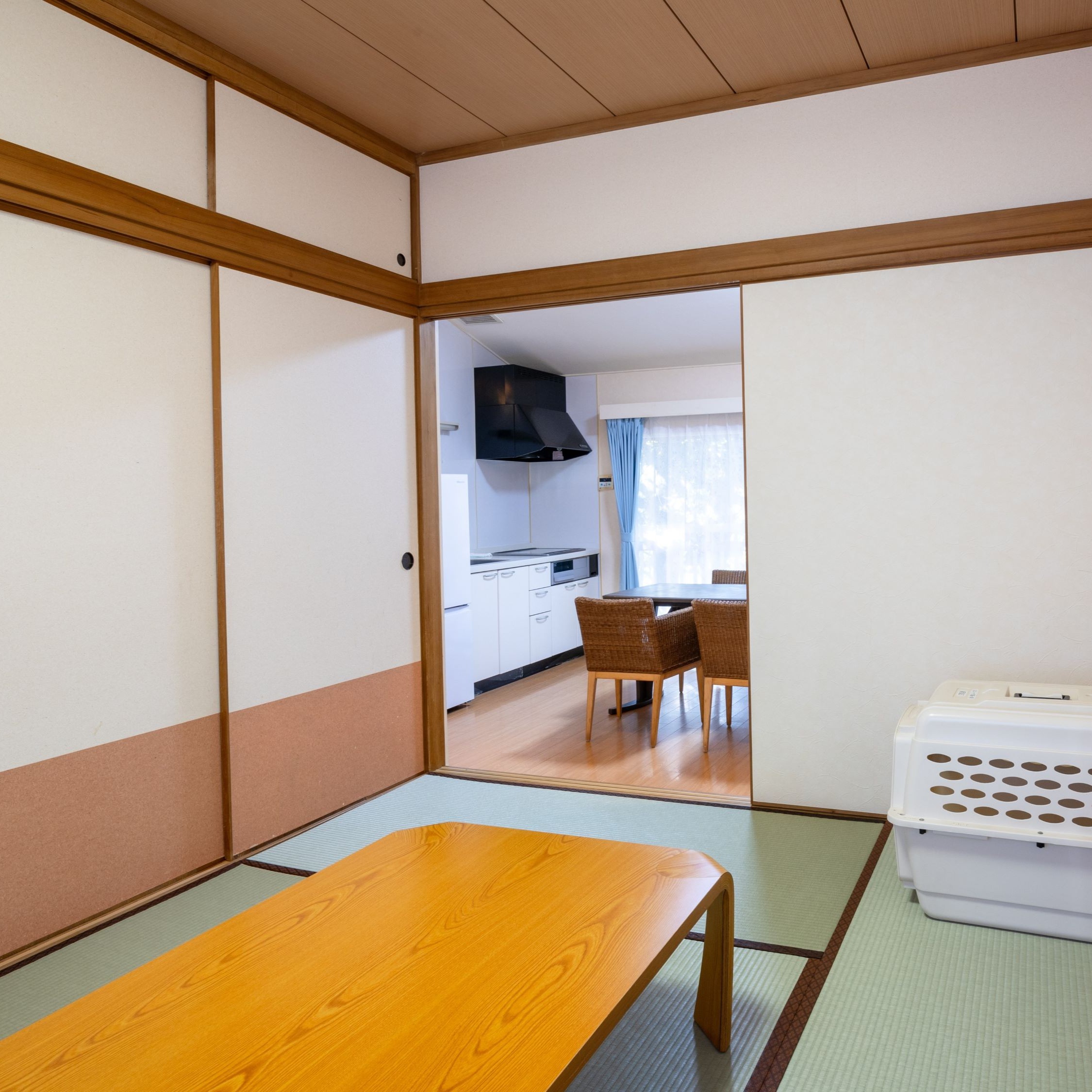 愛犬と一緒コテージ和室