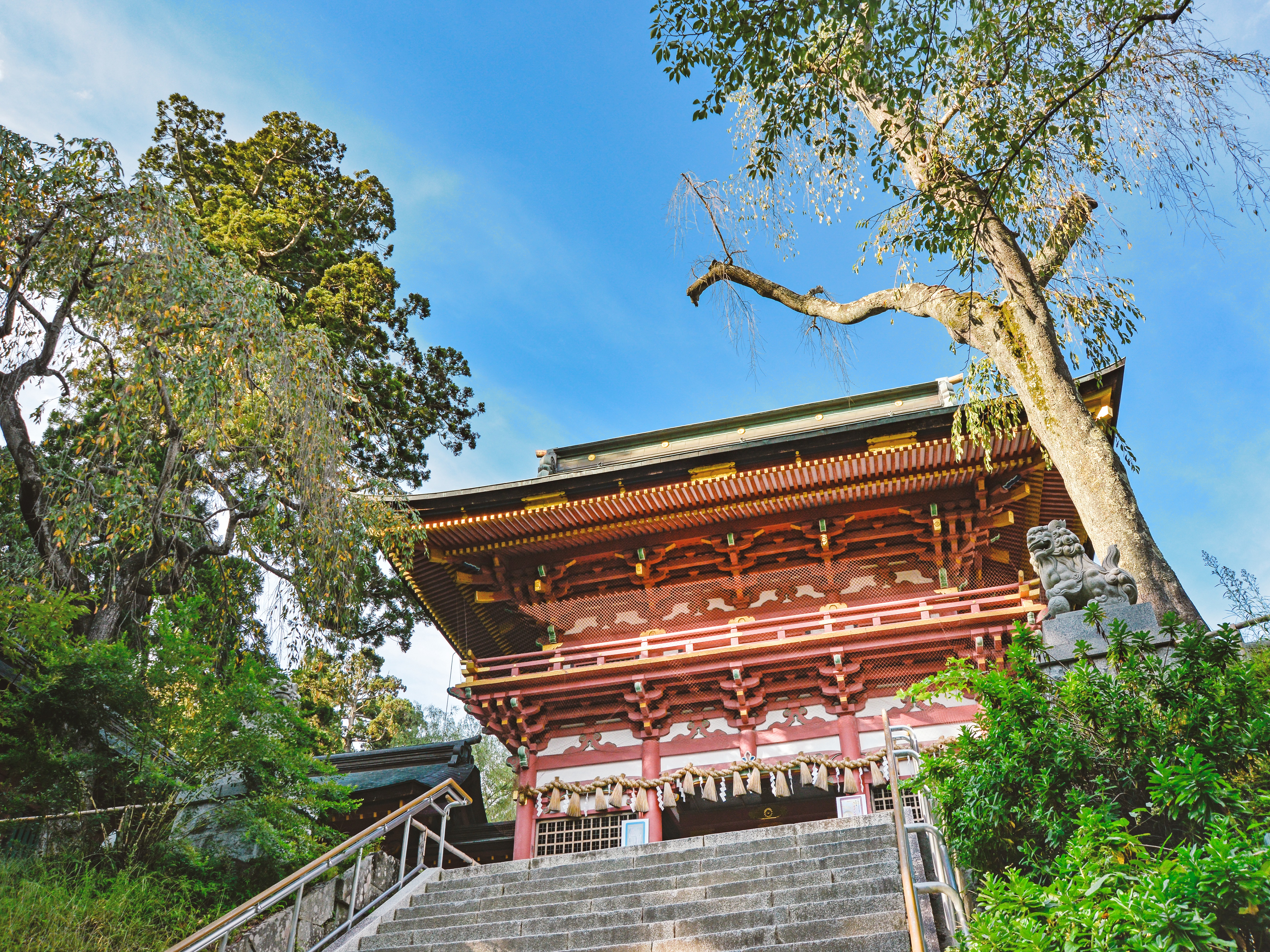 鹽竈神社（しおがまじんじゃ）　車で45分　開門時間　5:00～20:00