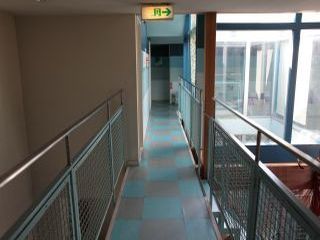 The interior is based on blue