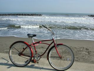 海辺のサイクリング