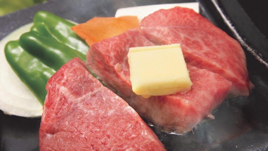 A５等級　飛騨牛ステーキ（一例）
