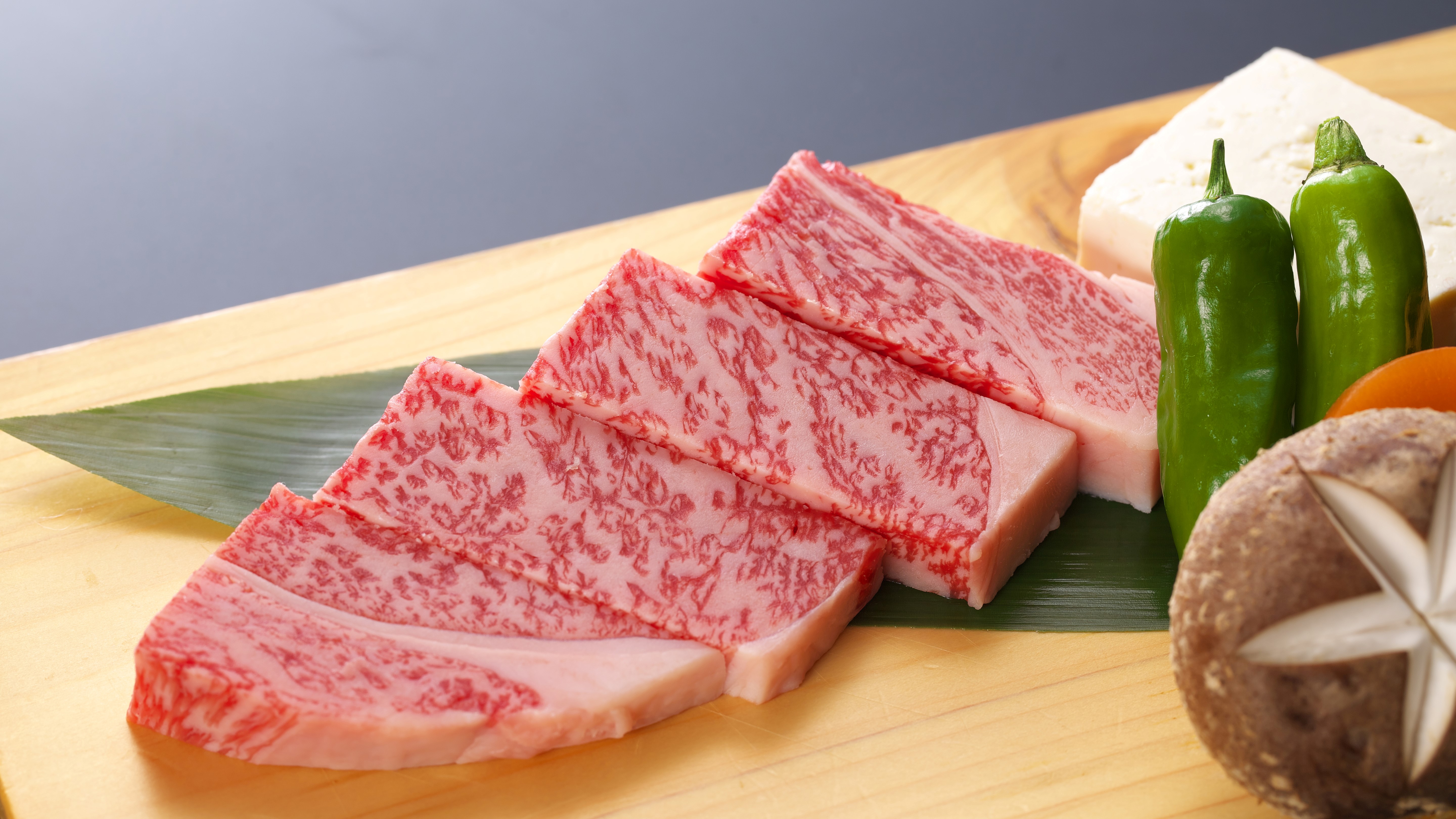 別注料理　A５等級飛騨牛ステーキ（一例）