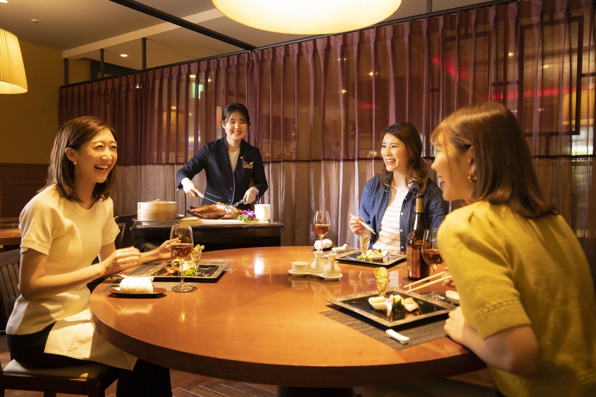 中国料理「大湖苑」春の特別コース付 宿泊プラン｜人気の口水鶏と旬食材を堪能（夕食付）