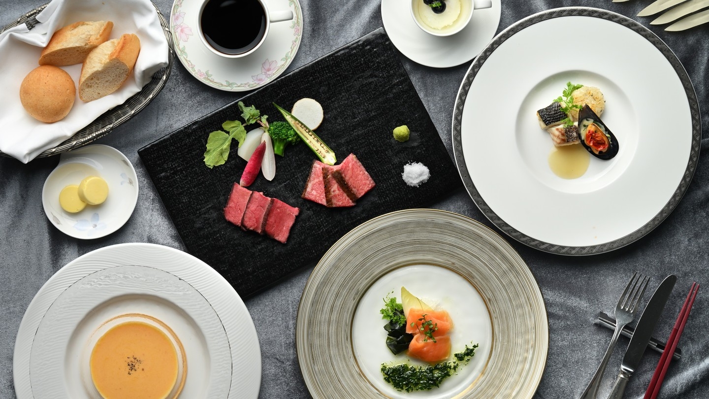 いわて牛・短角牛の食べ比べ〜こぶし雫ディナー付きプラン〜夕朝食付き