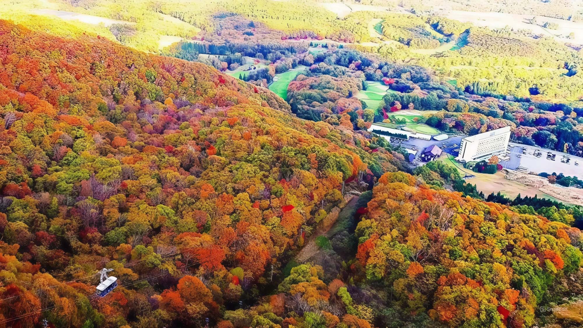 【秋の絶景】紅葉と星空の空中散歩♪雫石の大自然を満喫プラン 朝食付き