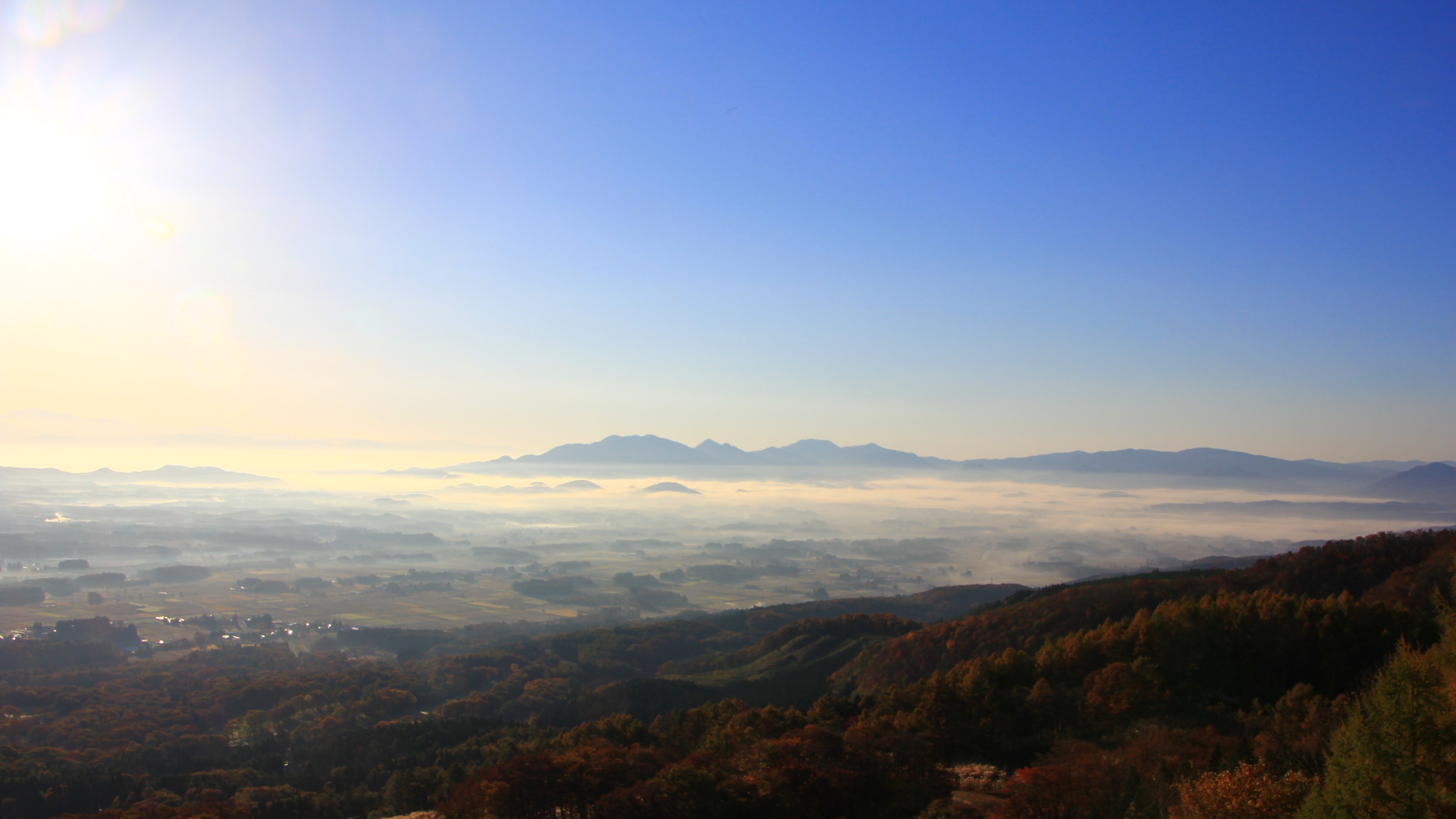 【雫石紅葉ロープェー】紅葉は10月中旬から11月初旬まで楽しめます。