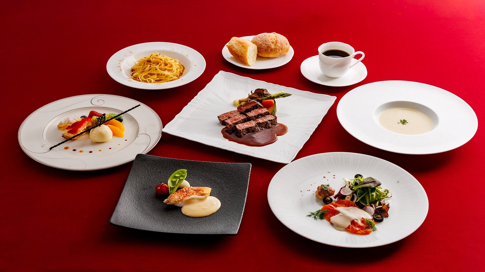 四季を味わう優雅なひとときを〜嬬恋ディナー〜　＜夕朝食付き＞