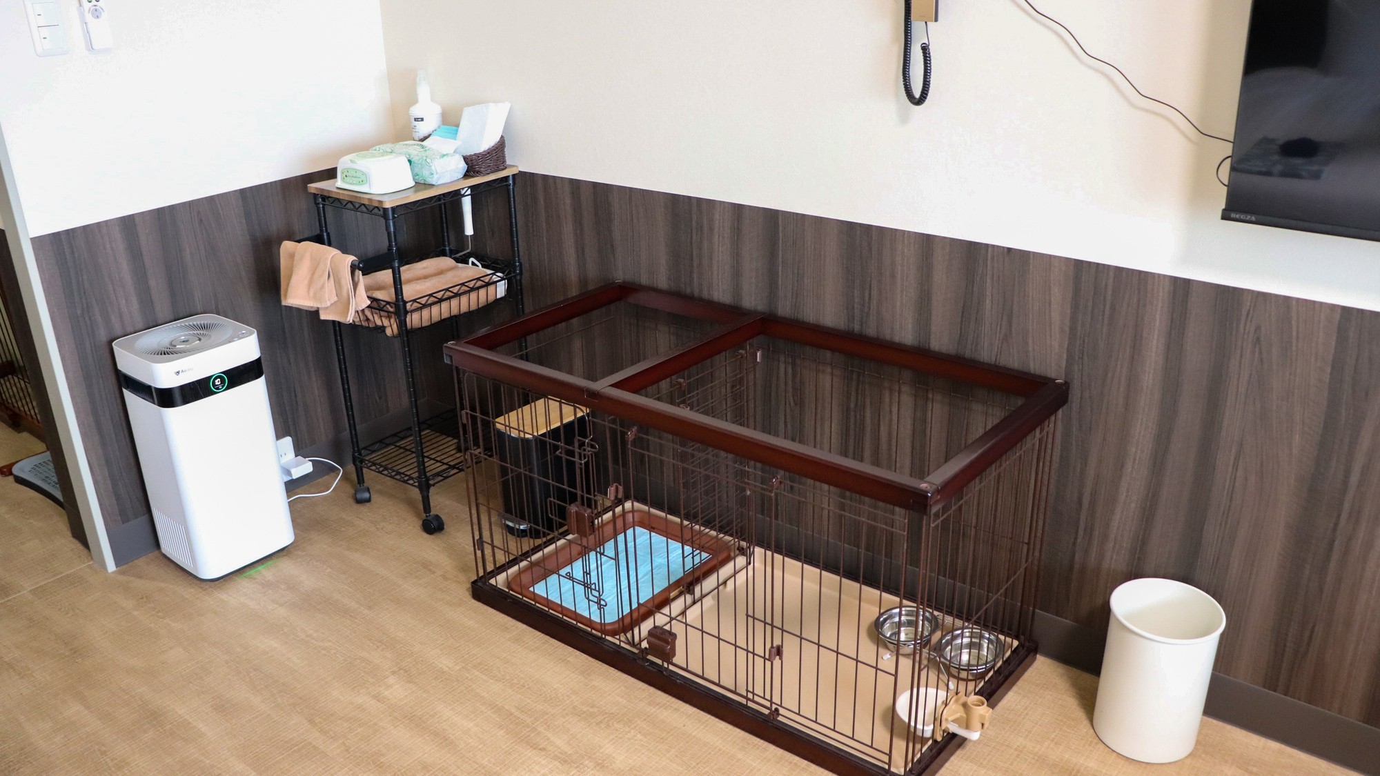 ドッグフレンドリールームアメニティ