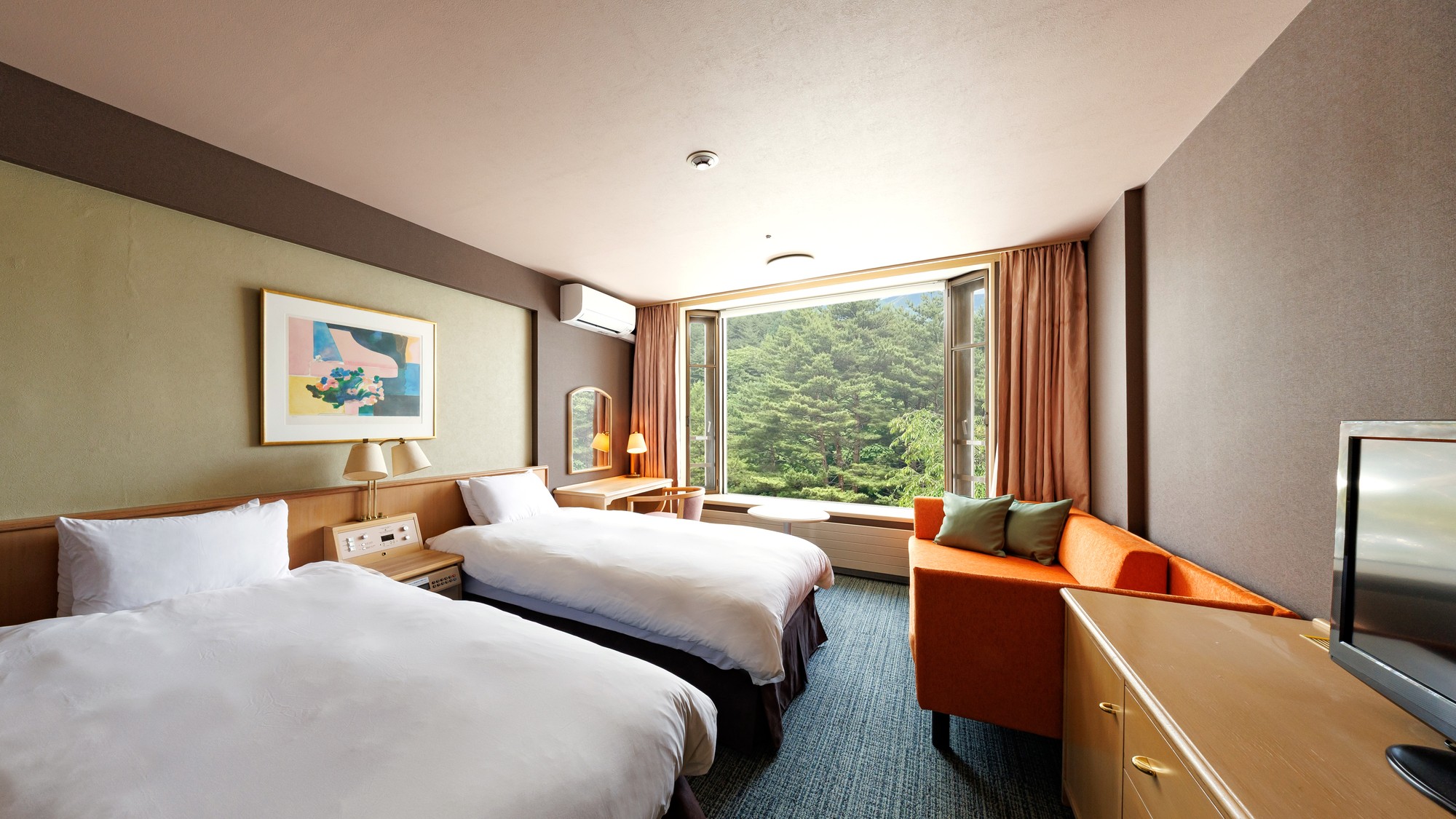 ツインルーム　本白根山サイド