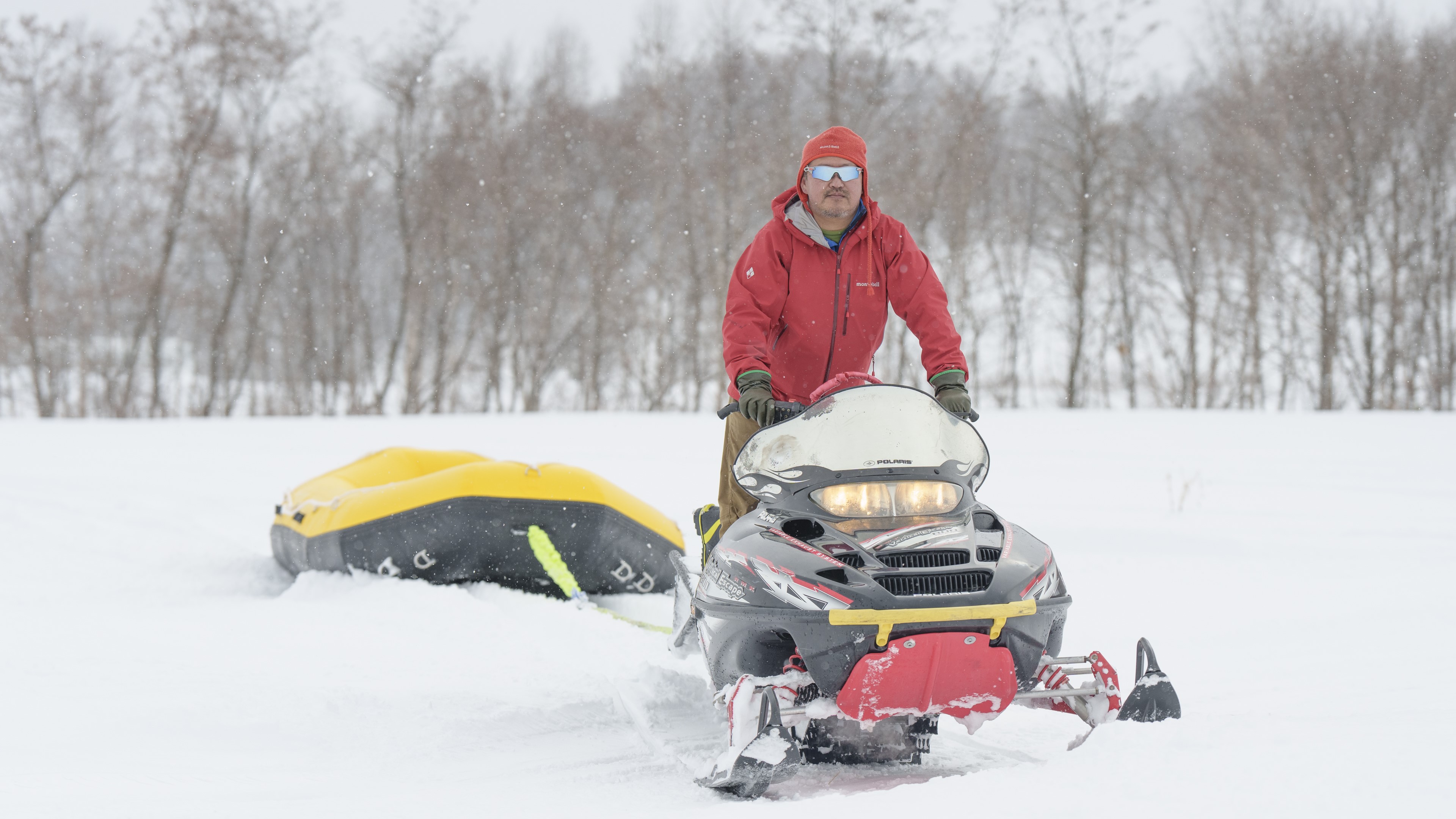 【エンジョイクーポン付きプラン】スノーラフティング体験（約2km）