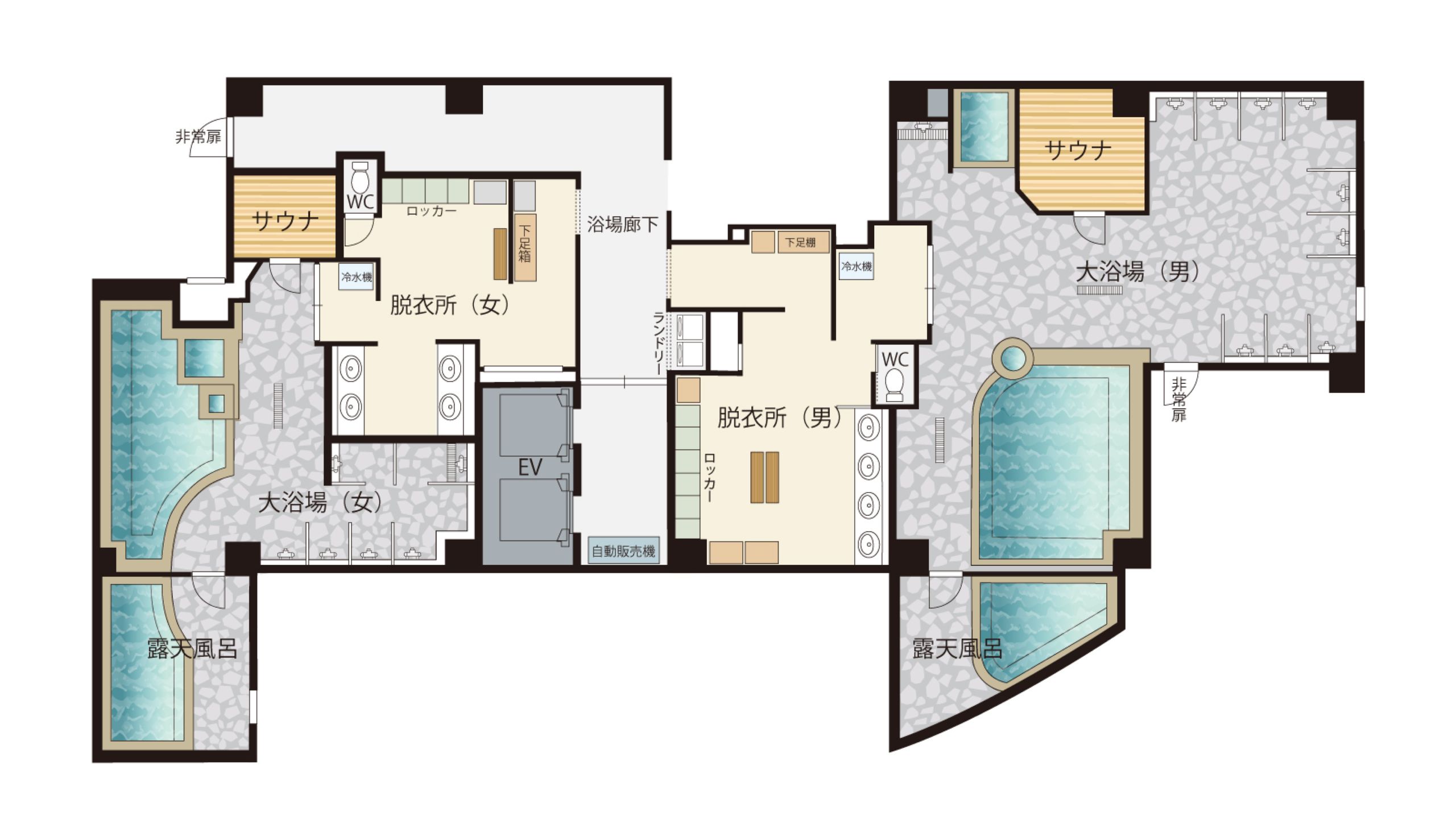 大浴殿（マップ）