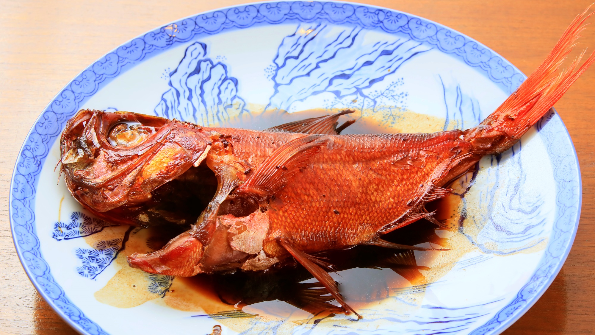 お食事｜金目鯛