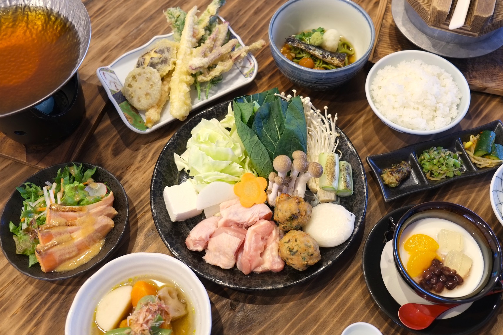 紫陽花 /ホタルプラン　ご夕食は天ぷら付き季節のおまかせコースで