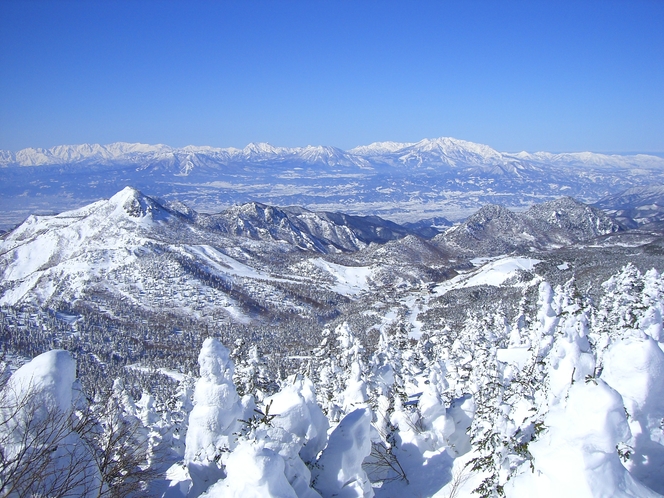 横手山からの景色