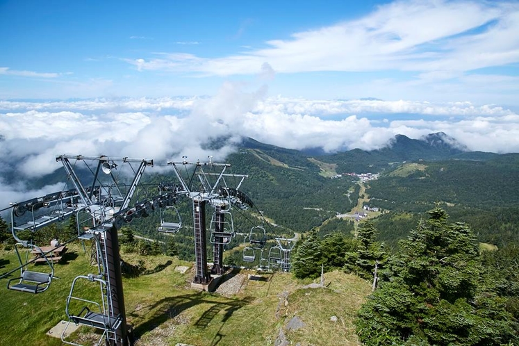 横手山山頂（夏）