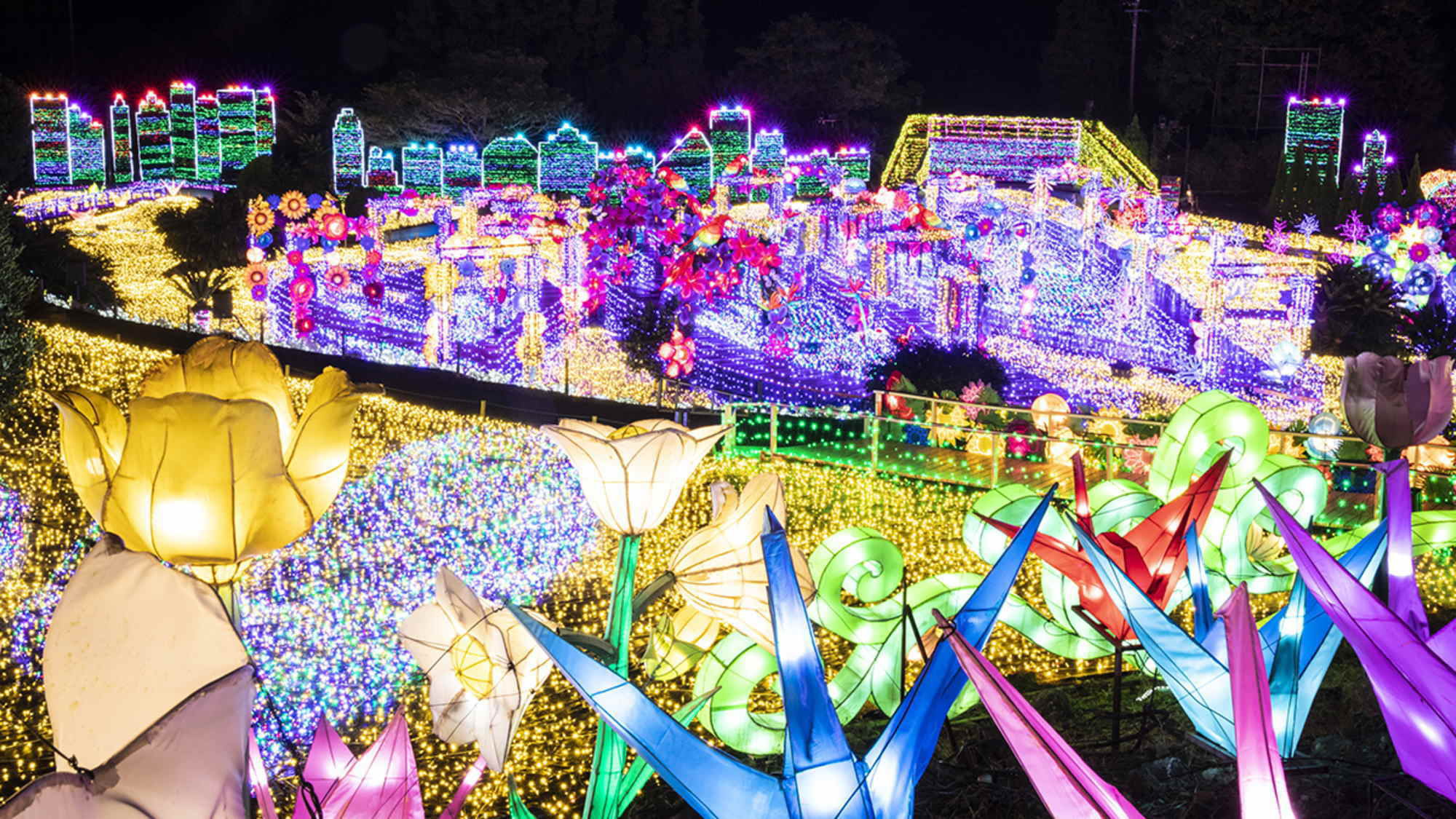 【グランイルミ入園券付きプラン】〈素泊り〉体験型イルミネーションを楽しむ