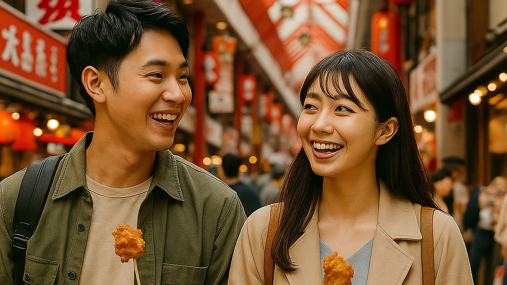 食べ歩きデートに♪