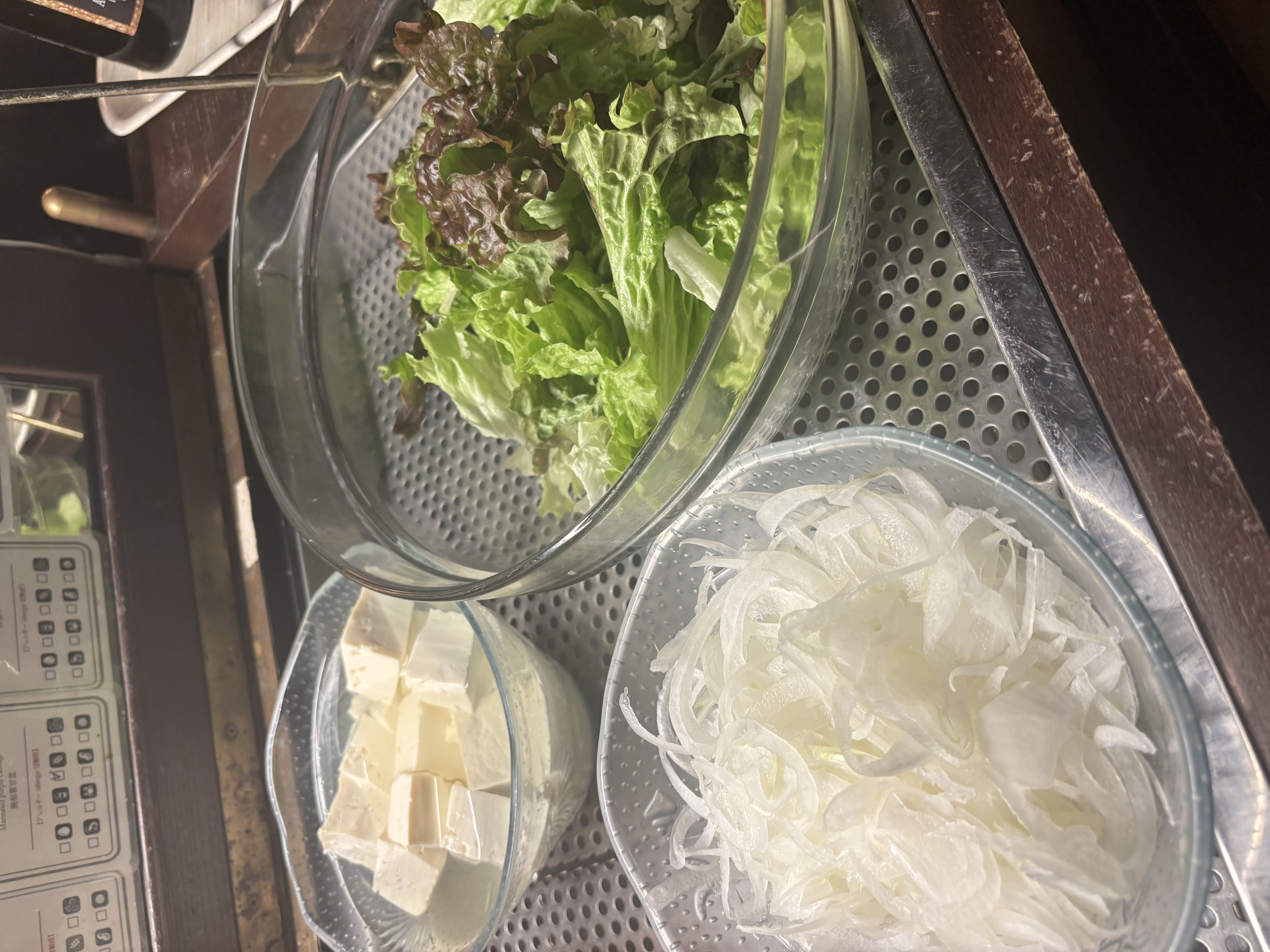 朝食　サラダ具材②