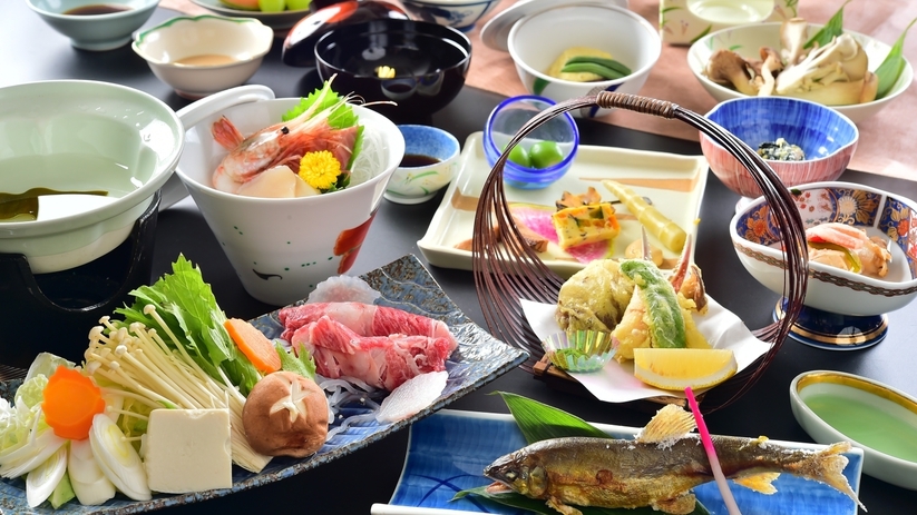 信州牛しゃぶしゃぶ＆信州味覚＼1泊2食グレードアップ〜碧落hekiraku〜／