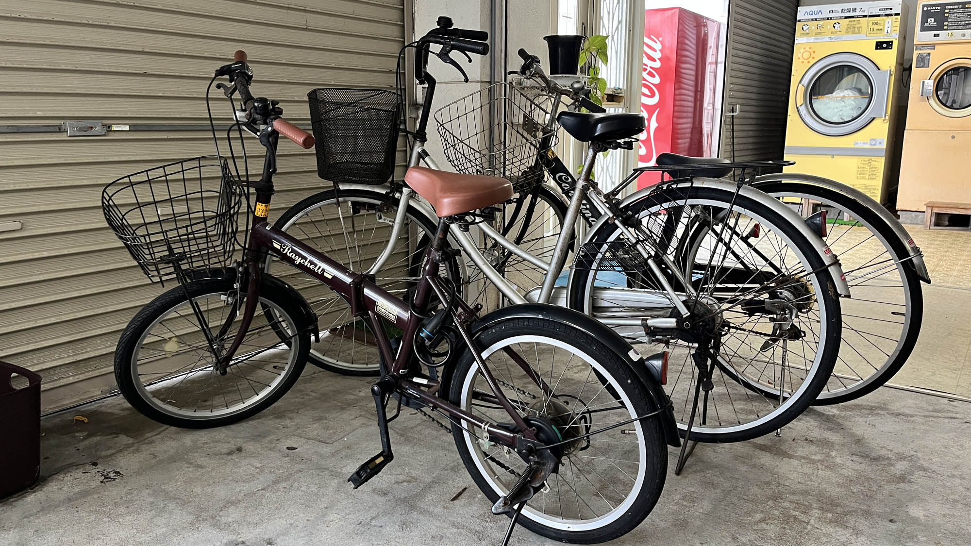 レンタル自転車あり◎