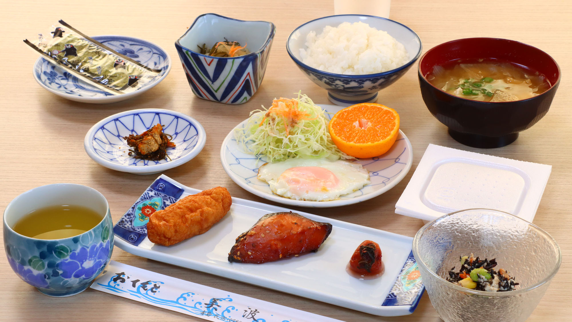 【朝食】美味しい和朝食を食堂にてご用意いたします　