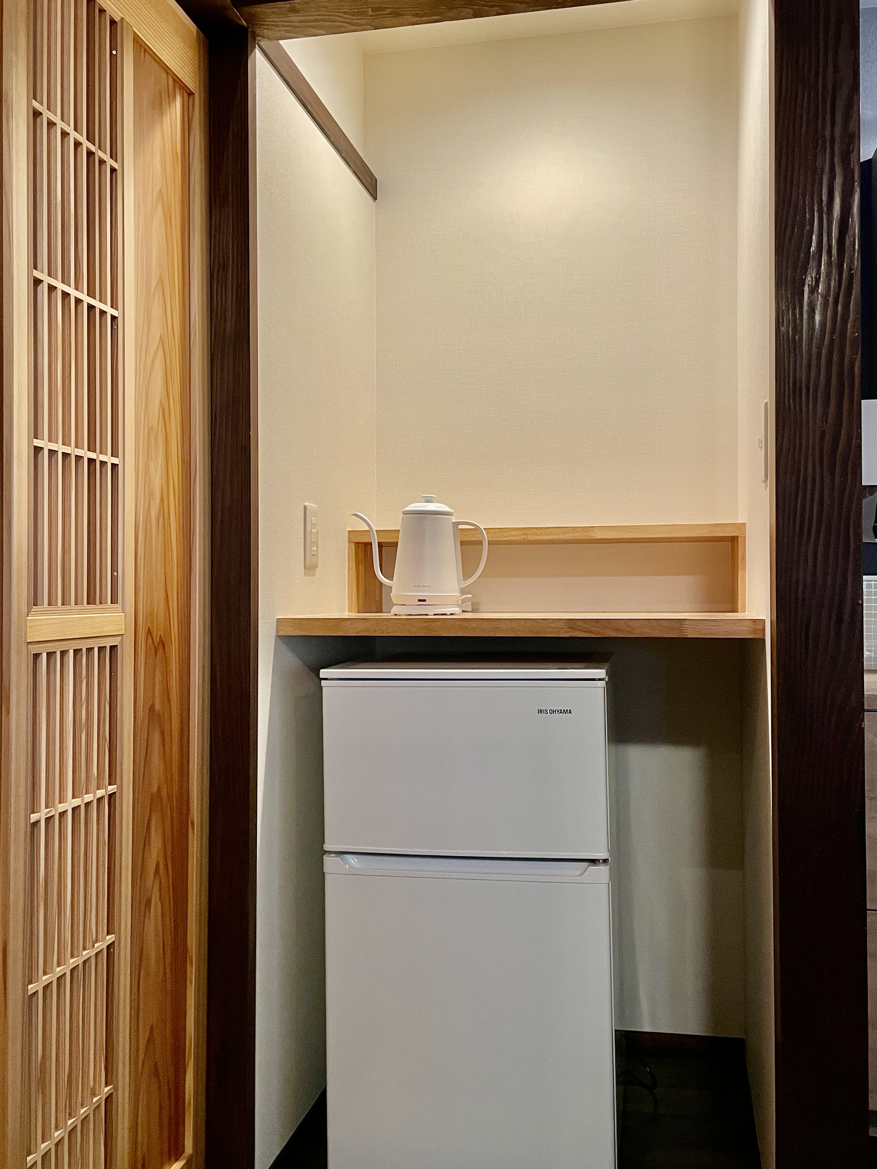 横岳部屋　お茶コーナー